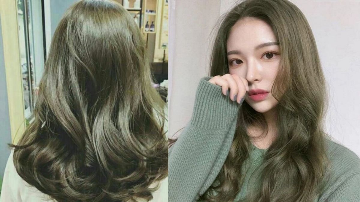 Màu tóc cho da ngăm không tẩy nâu rêu