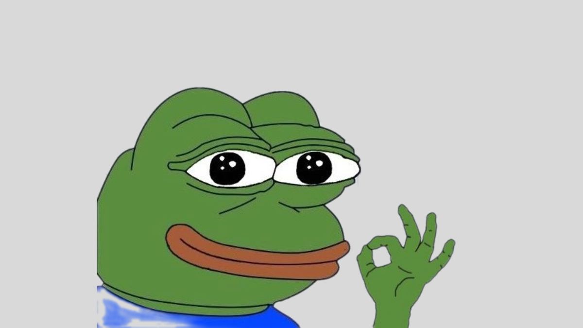 Hình ảnh meme ếch xanh ok