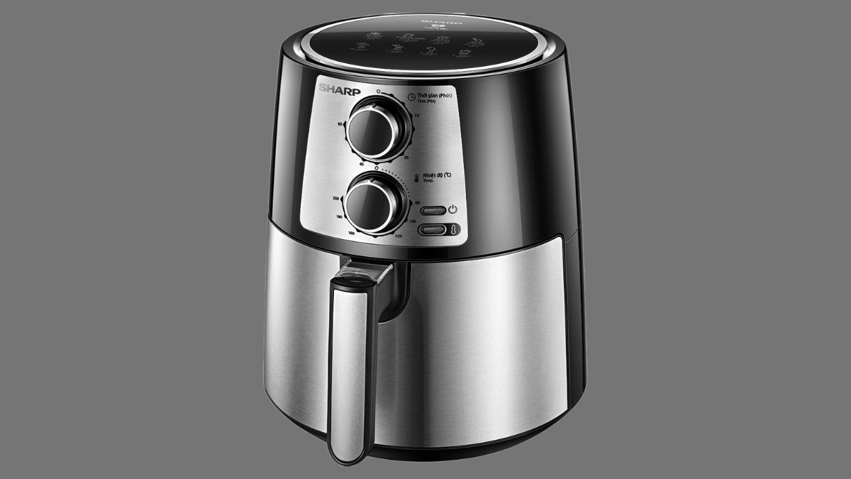 Nồi chiên không dầu Sharp của nước nào? Nồi chiên không dầu SHARP KF-AF42MV-ST 4.2L