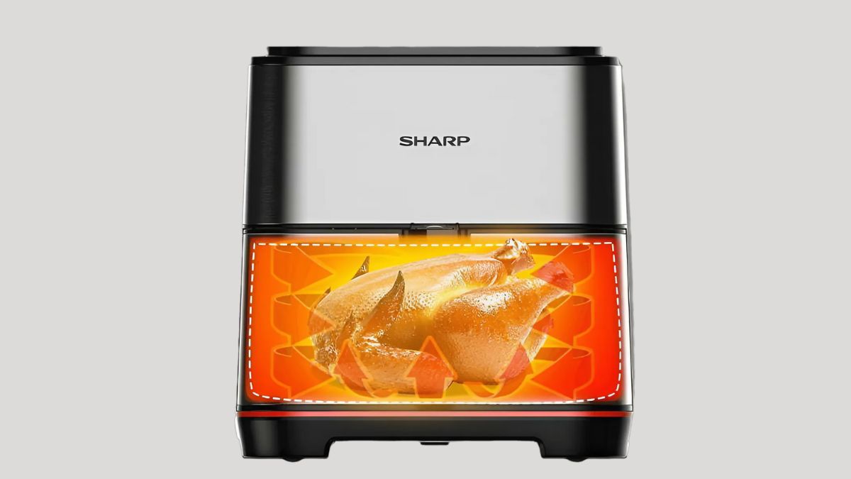 Nồi chiên không dầu Sharp của nước nào?Nồi chiên không dầu SHARP KF-AF50EV-ST 5L