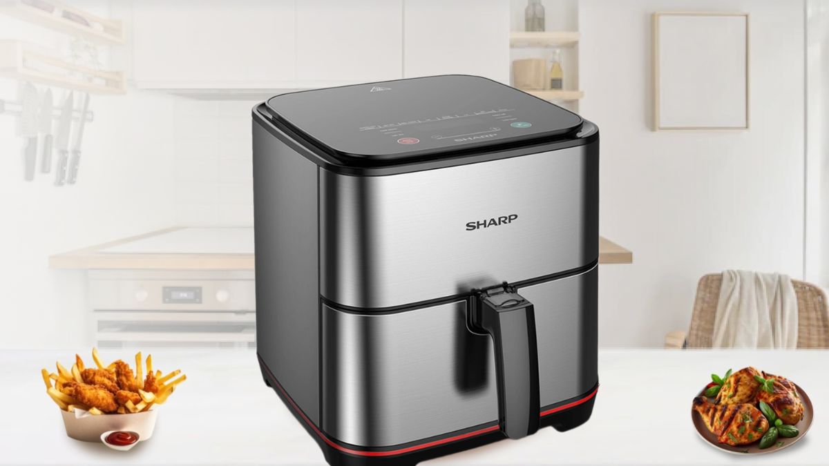 Nồi chiên không dầu Sharp của nước nào? Đa dạng mẫu mã kiểu dáng