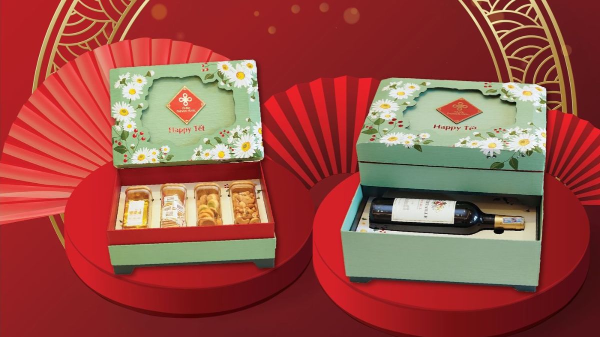 Hộp quà tết khách sạn 5 sao siêu ấn tượng