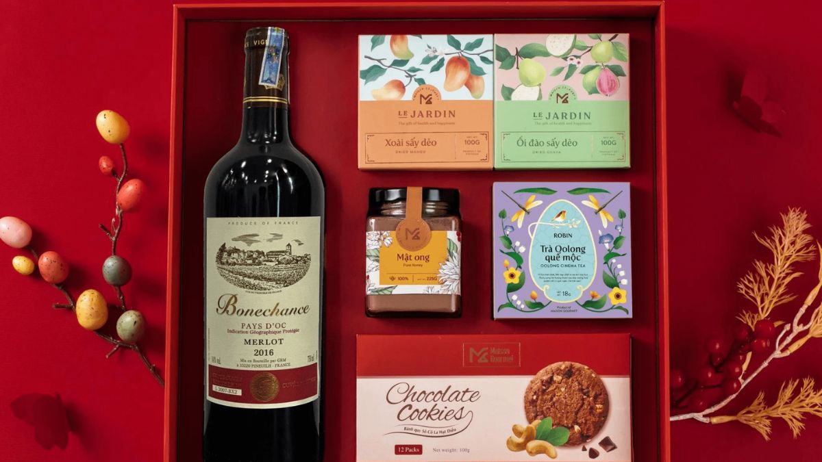 Set quà tết khách sạn 5 sao mẫu mới