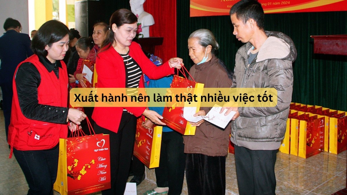Xuất hành nên làm nhiều điều tốt
