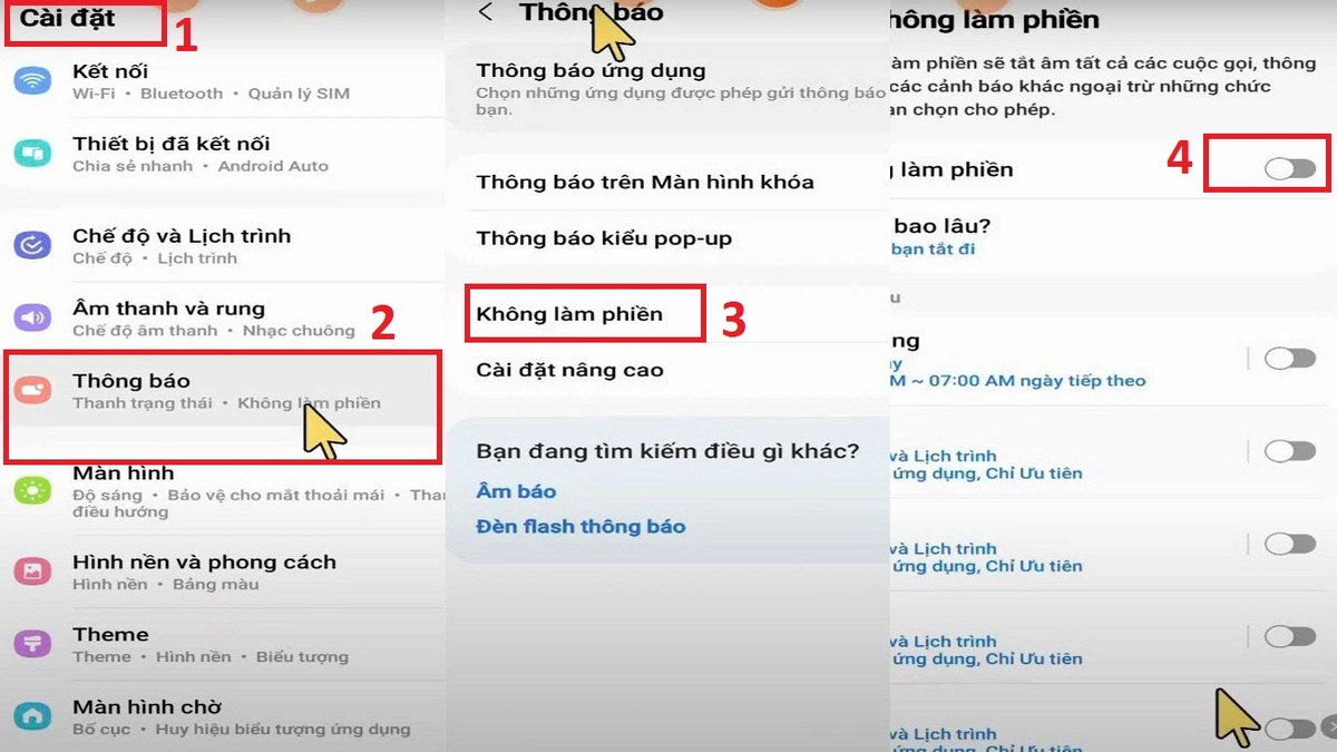 Cách chặn cuộc gọi ngoài danh bạ trên sim Viettel bật không làm phiền