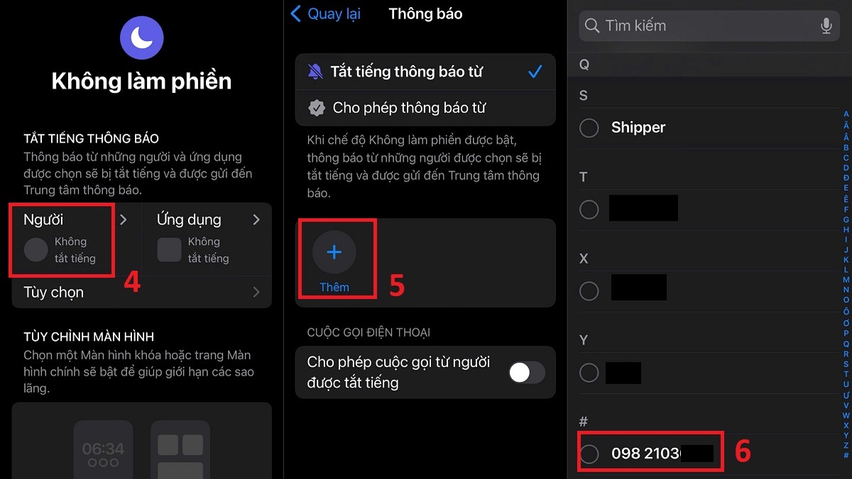 Cách chặn cuộc gọi ngoài danh bạ trên sim Viettel cho Iphone