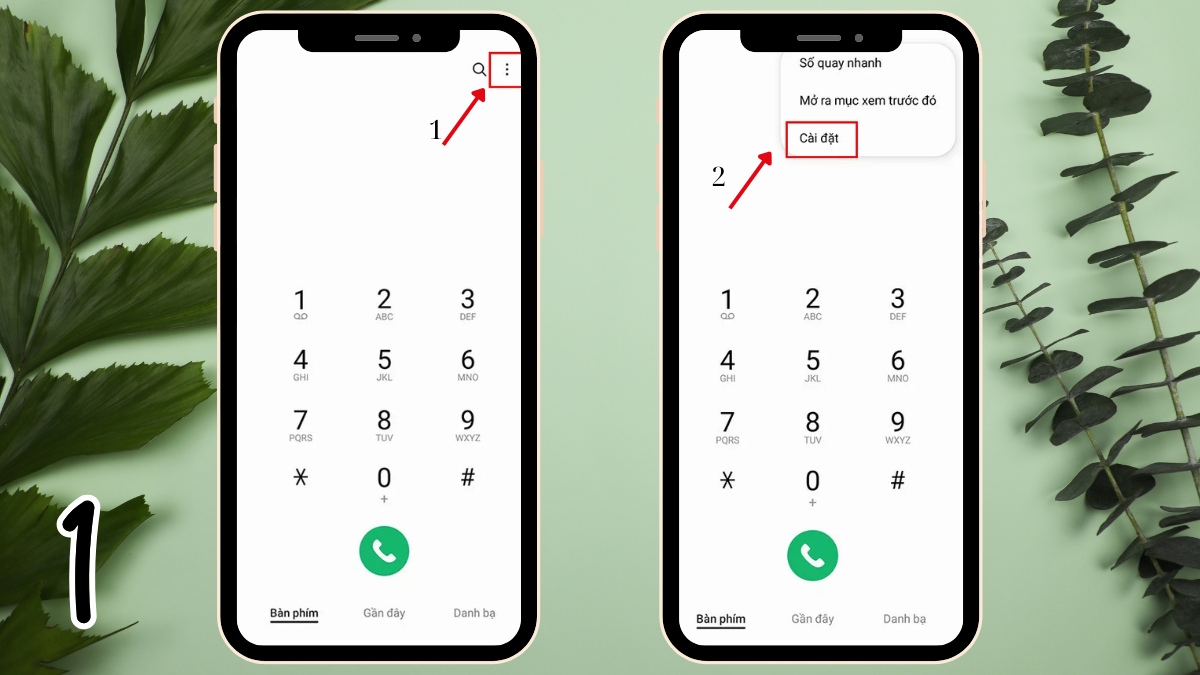 Huỷ chuyển hướng cuộc gọi MobiFone trên Android - Bước 1