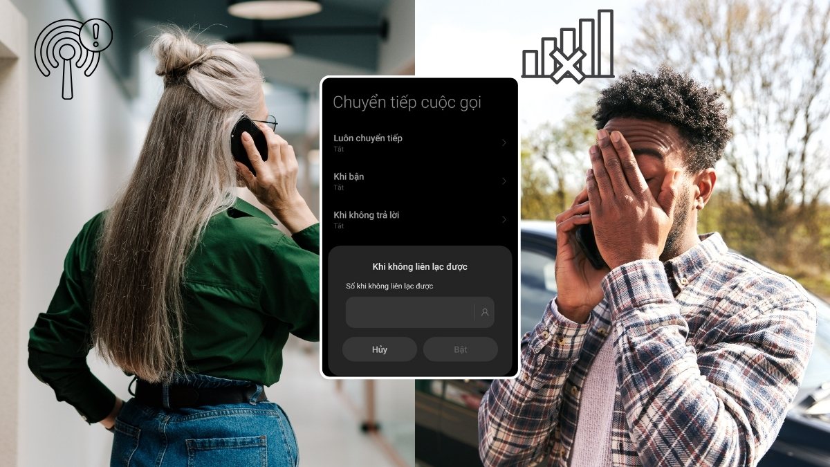 Chuyển tiếp cuộc gọi MobiFone khi không liên lạc được