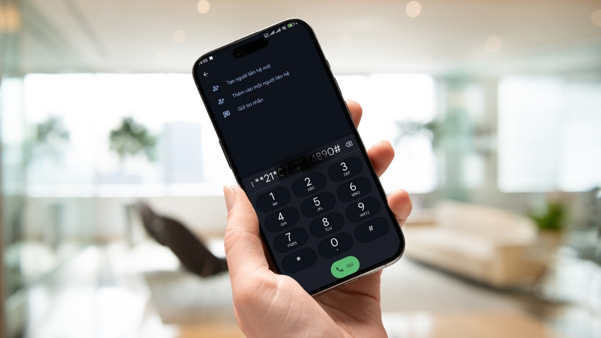Chuyển tiếp cuộc gọi MobiFone bằng mã USSD