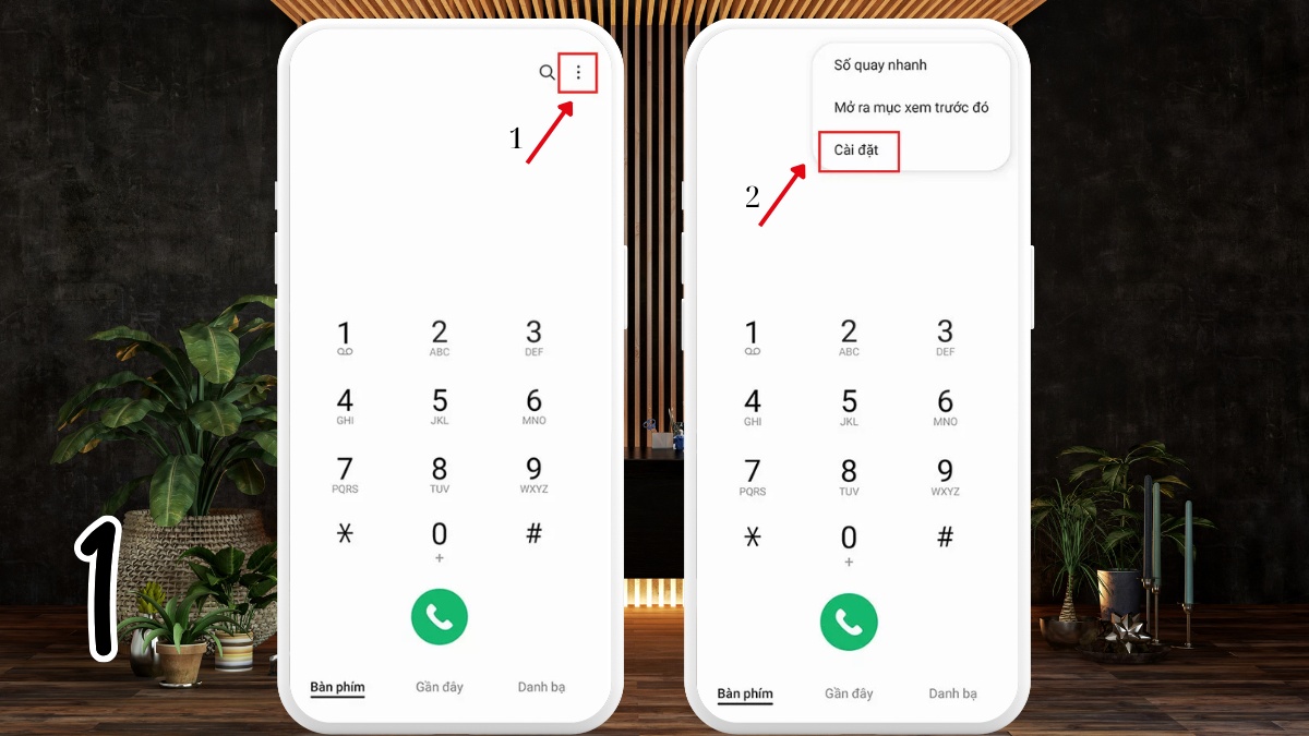 Chuyển tiếp cuộc gọi MobiFone trên Android - Bước 1