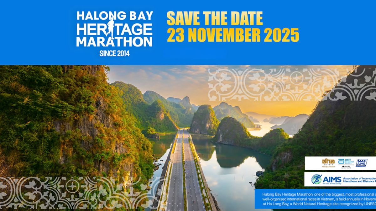 Giải chạy tháng 11 Halong Bay Heritage Marathon