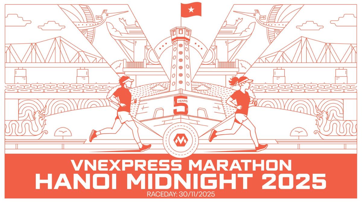 Giải chạy tháng 11 VnExpress Marathon Hanoi Midnight