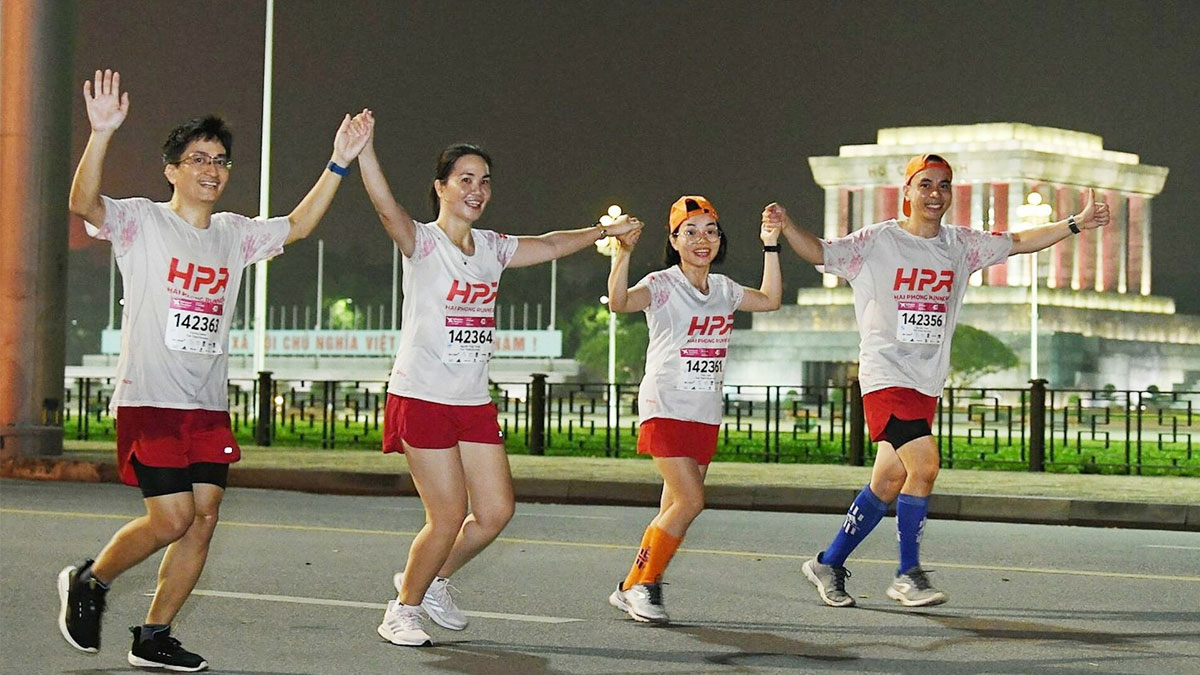 Giải chạy tháng 12 VnExpress Marathon Hải Phòng