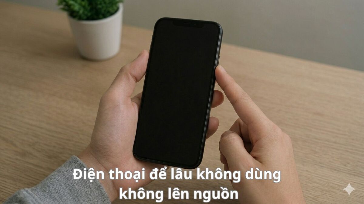 Máy không lên nguồn