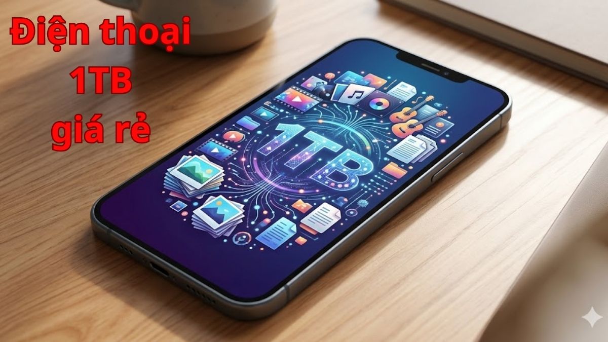 Tổng hợp 7+ mẫu điện thoại 1TB giá rẻ, chất lượng