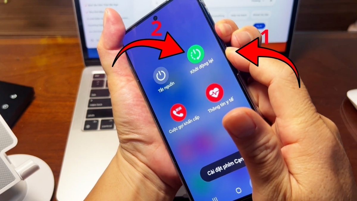 Cách khởi động lại trên Android