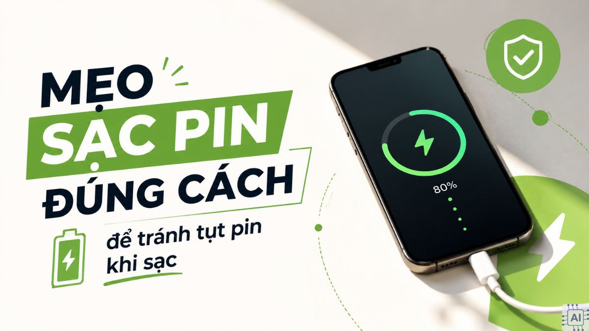 Lưu ý cơ bản để tối ưu pin điện thoại