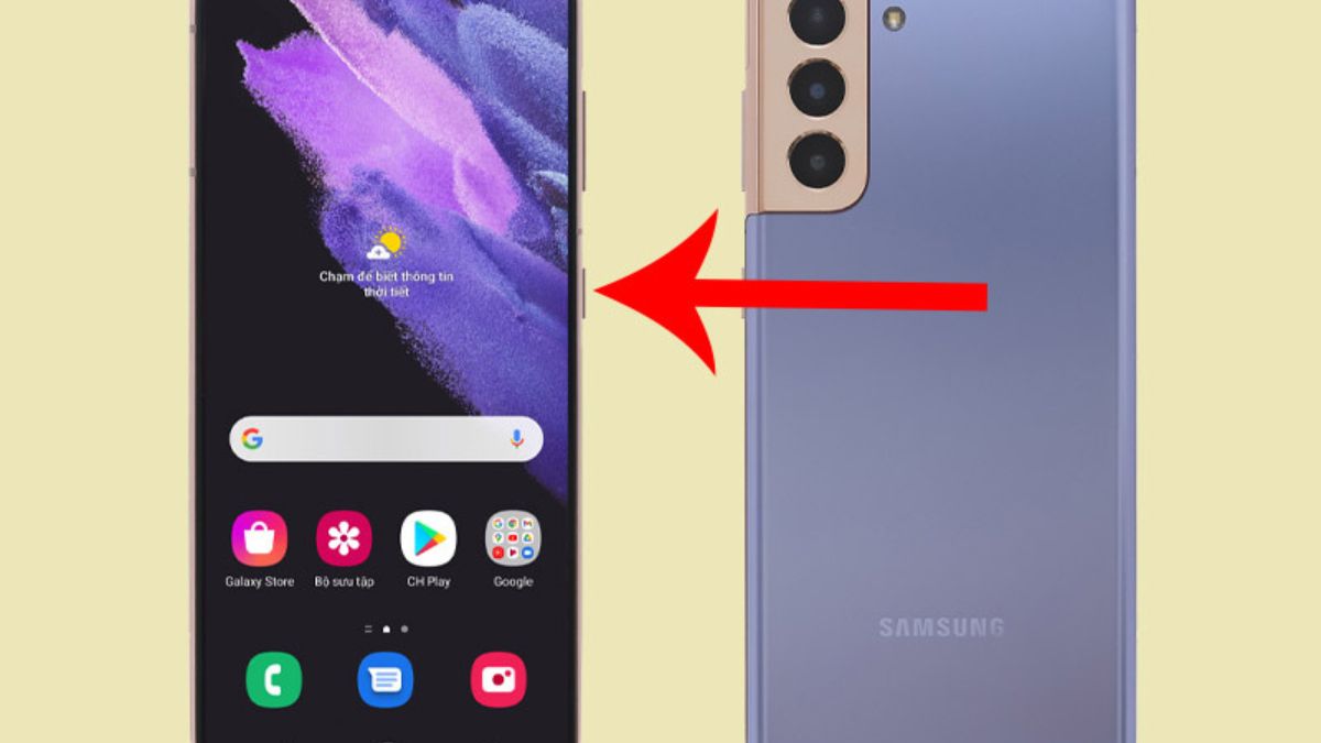 Khởi động lại điện thoại Android