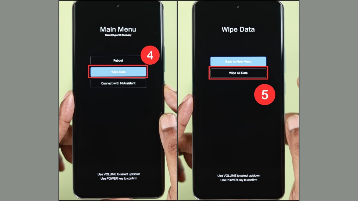 Xóa dữ liệu