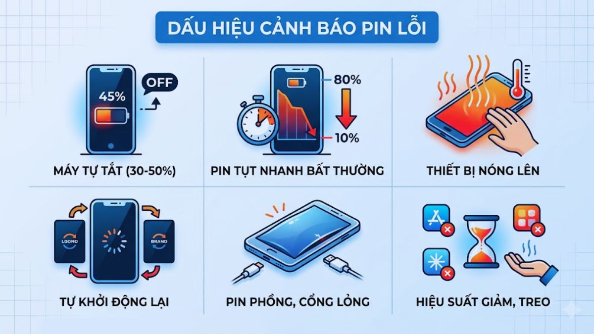 Dấu hiệu điện thoại Xiaomi dễ sập nguồn