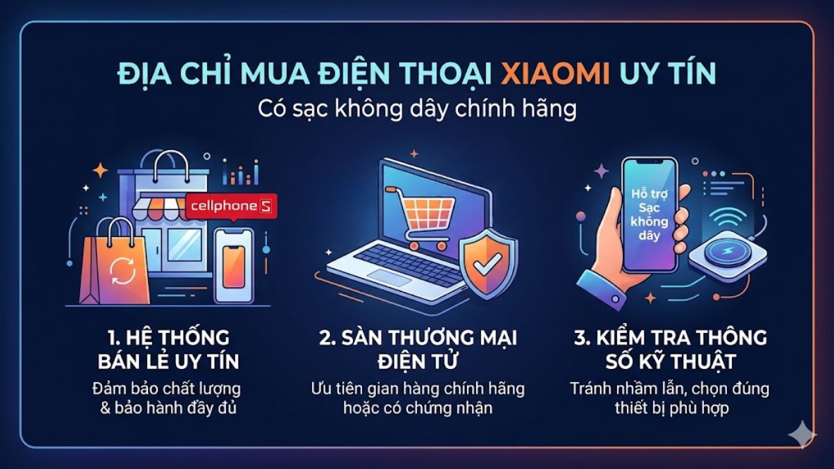Kinh nghiệm chọn mua điện thoại Xiaomi tại địa chỉ mua uy tín