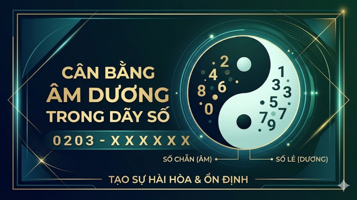 Chọn đầu số 0203 theo âm dương