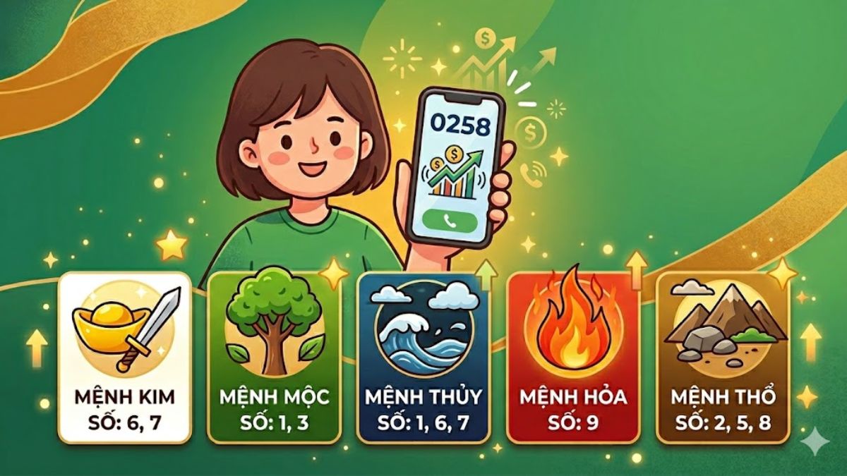 Chọn đầu số 0258 theo tuổi