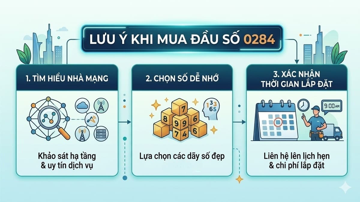 Lưu ý khi mua đầu số 0284