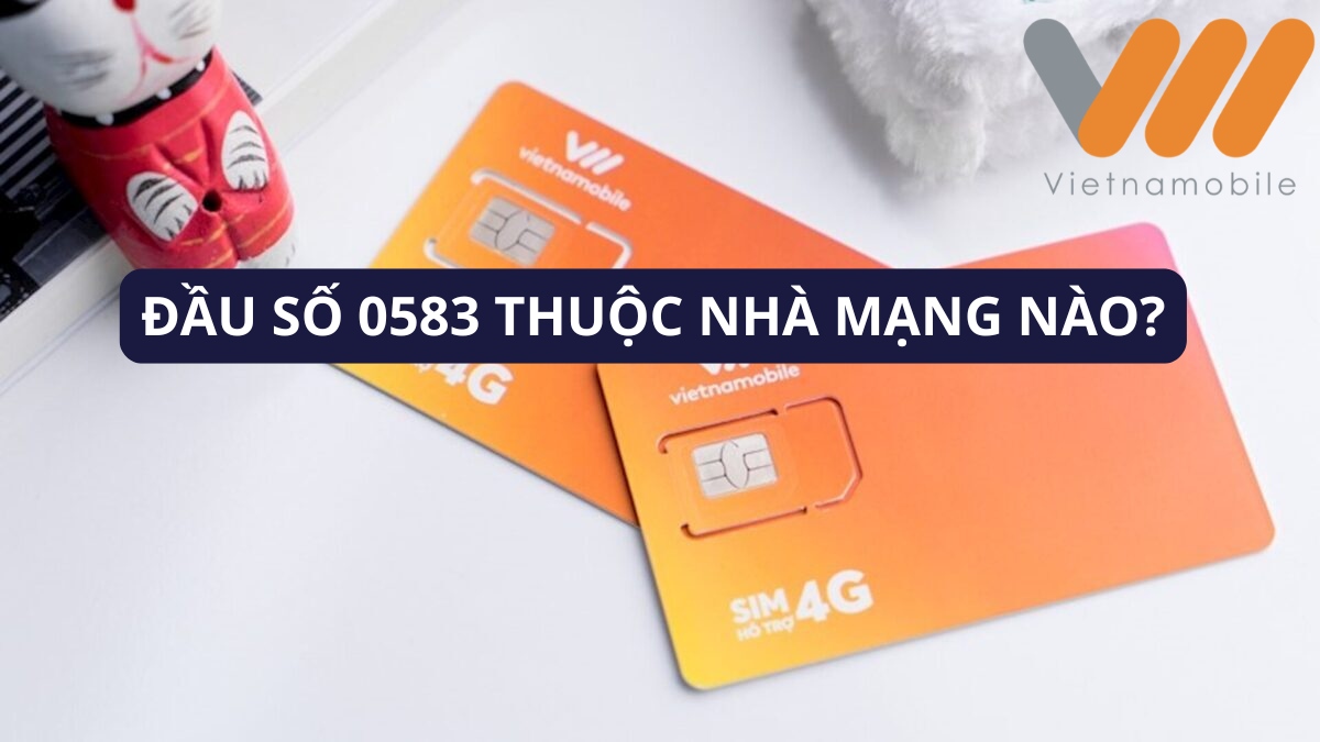 0583 thuộc nhà mạng Vietnamobile