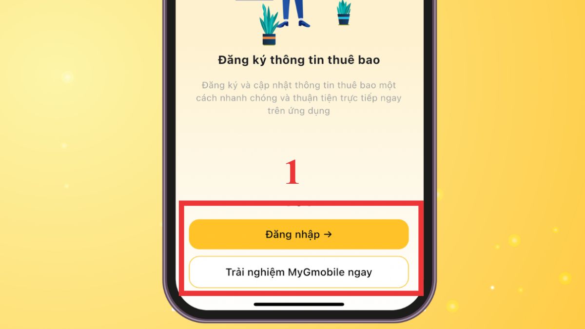 Đăng nhập tài khoản MyGmobile