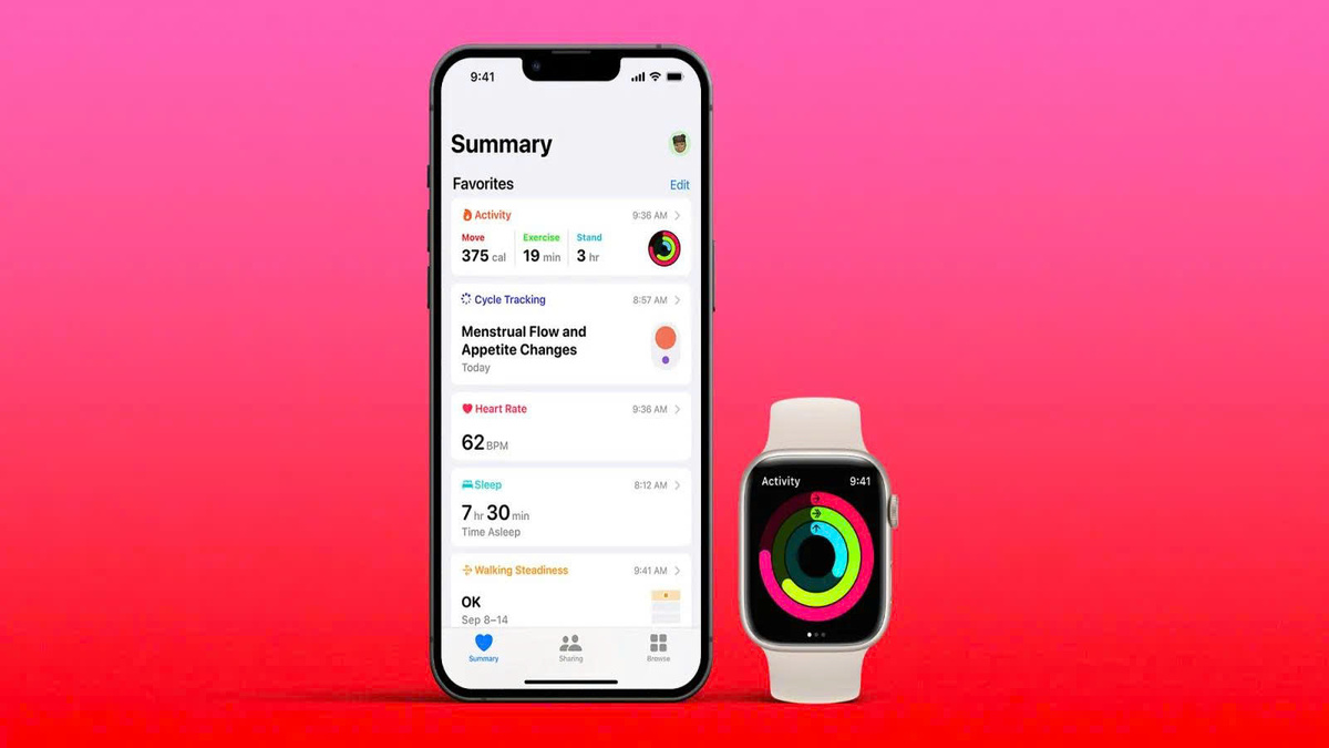 Ứng dụng sức khỏe Apple Health