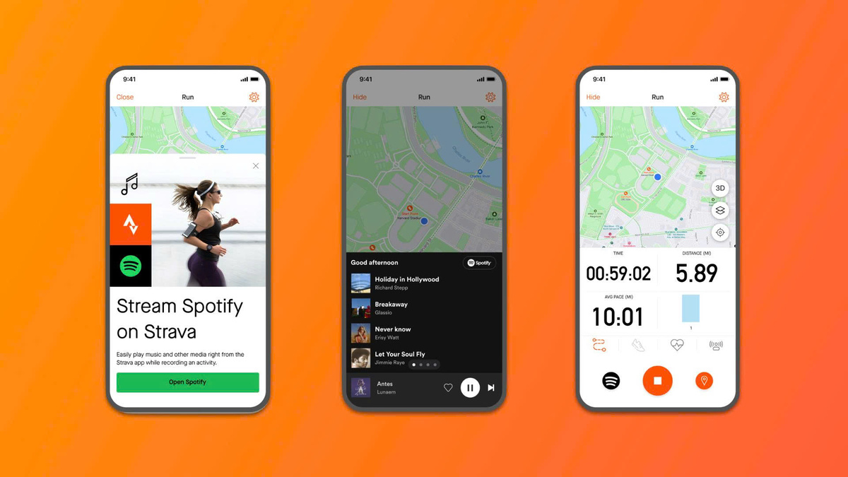 Strava - app sức khỏe trên iPhone uy tín