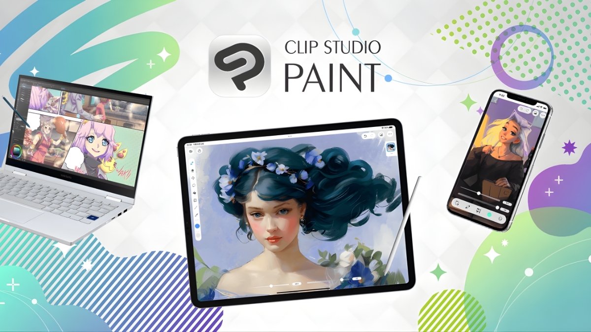 App vẽ truyện tranh chuyên nghiệp Clip Studio Paint for iPhone