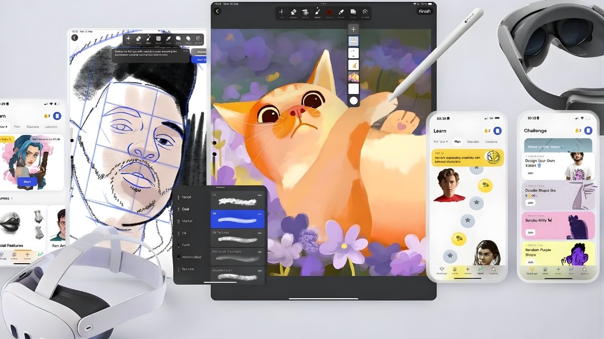Ứng dụng vẽ trên iPhone kết hợp công nghệ thực tế AR - Sketchar