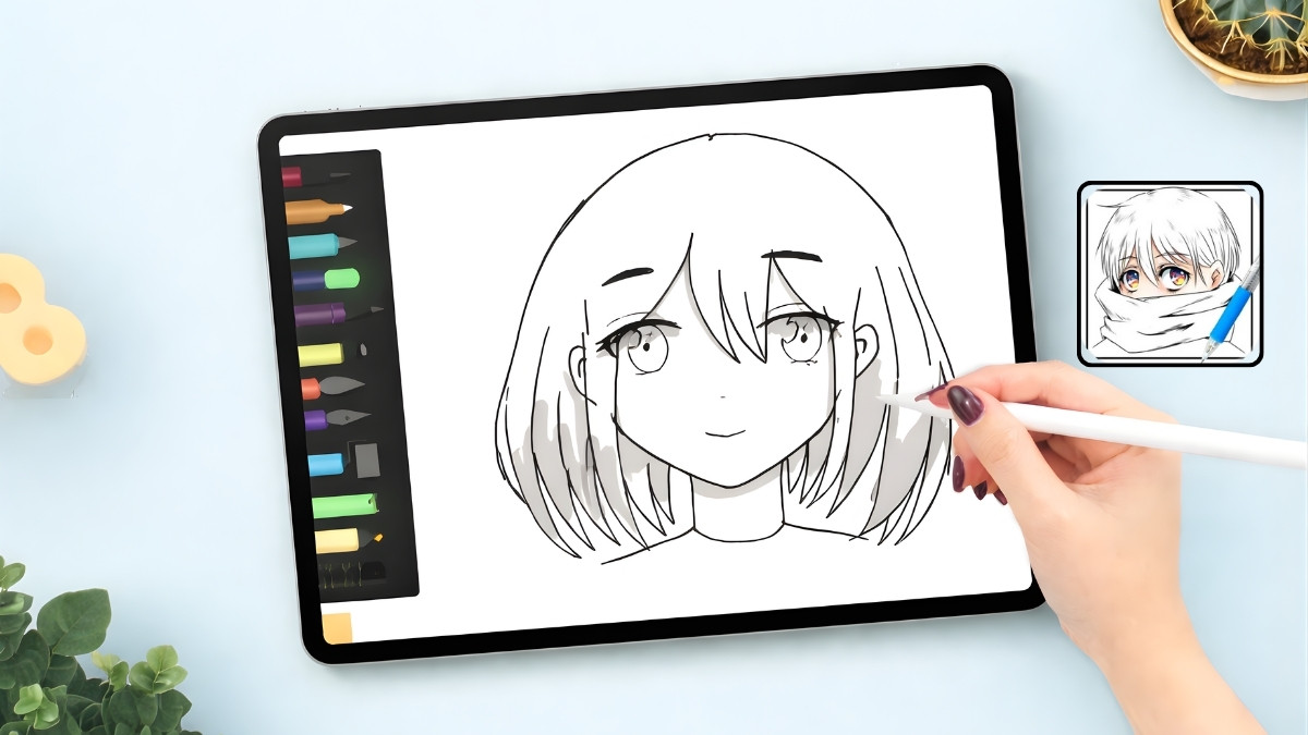Ứng dụng vẽ trên iPhone How to Draw Anime Easy