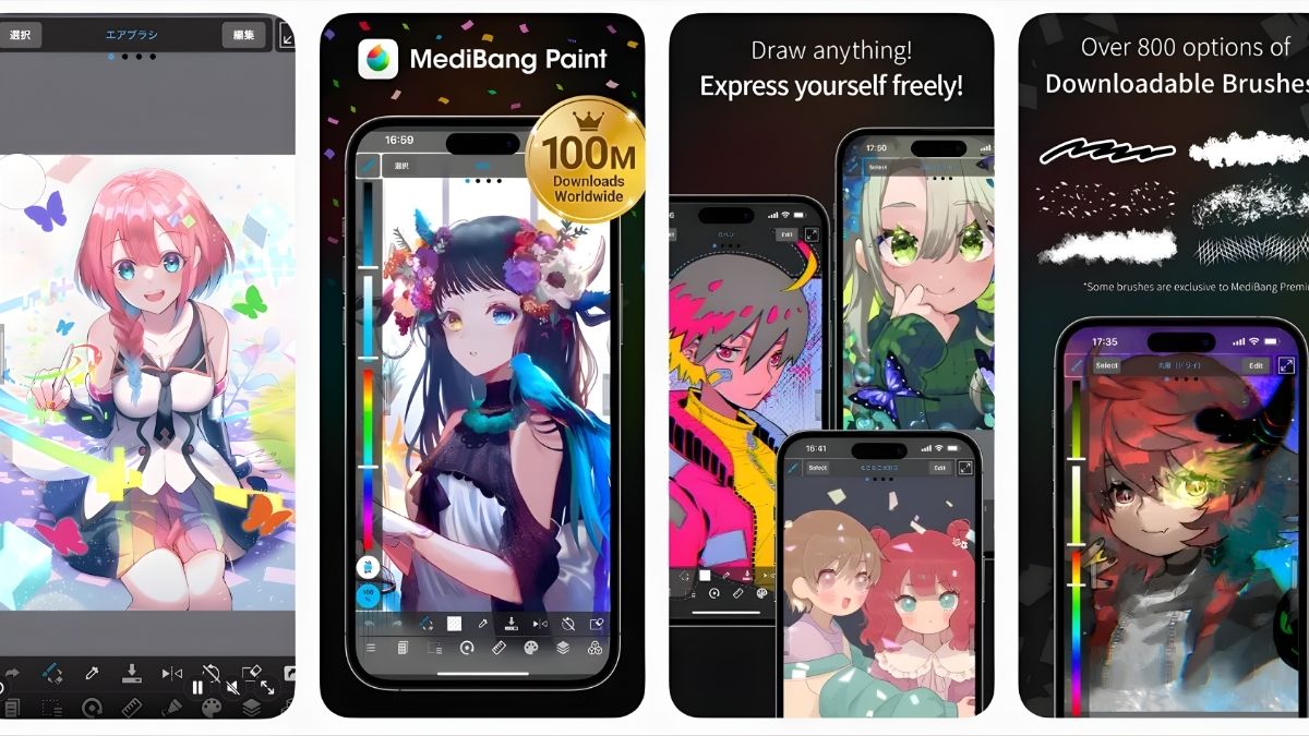 App vẽ MediBang Paint dành cho sáng tạo truyện tranh