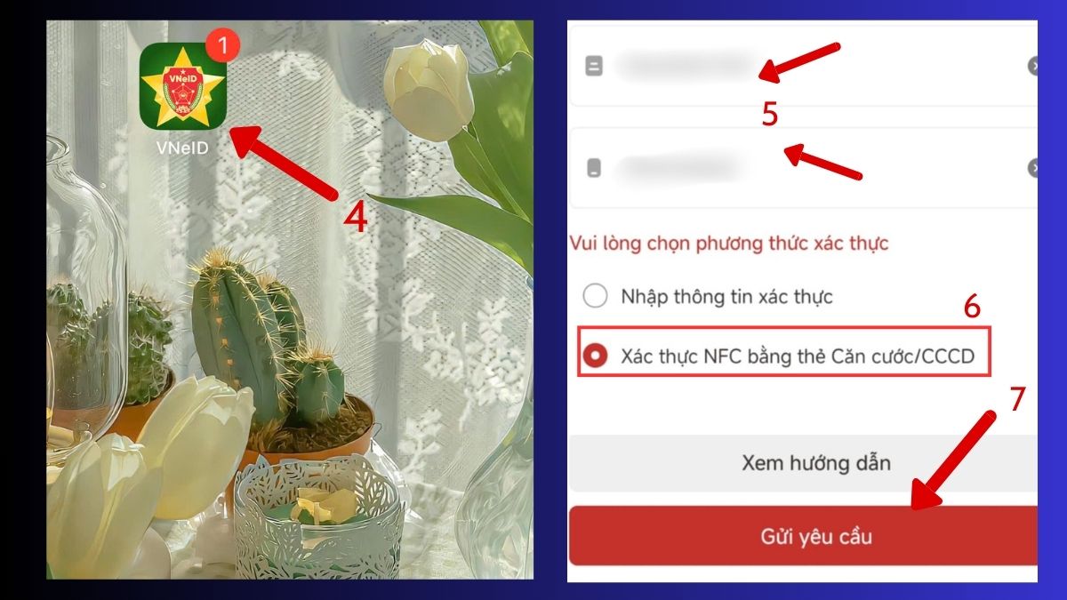 Đăng nhập app VNeID