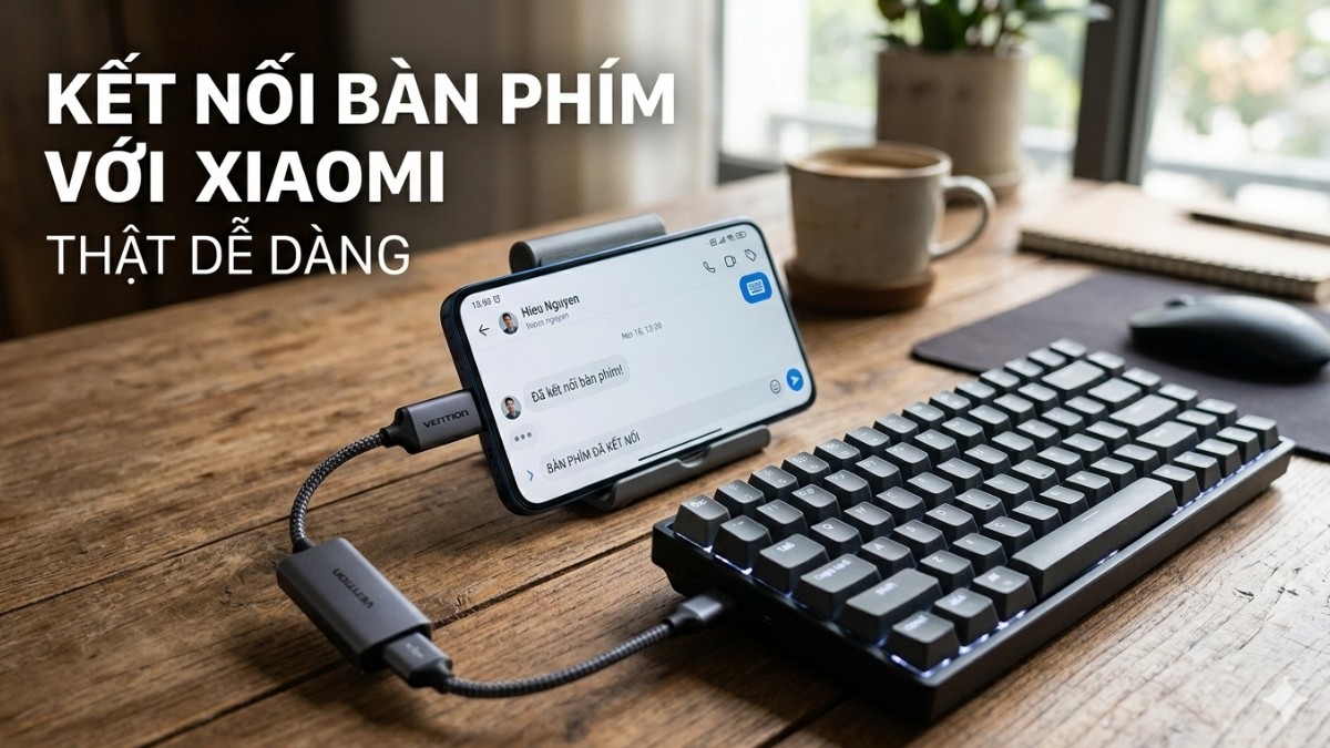 Sử dụng OTG kết nối với các thiết bị ngoại vi