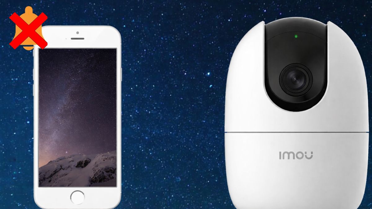 Điện thoại không có thông báo từ camera IMOU