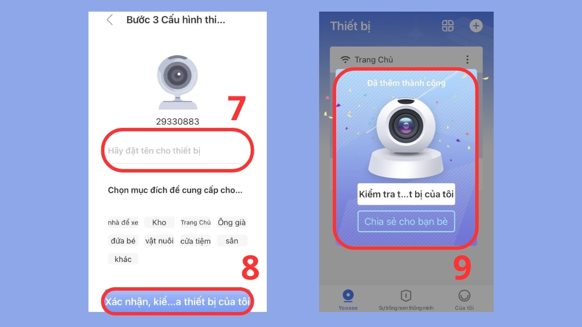 Thực hiện tích hợp camera Yoosee vào smartphone Samsung