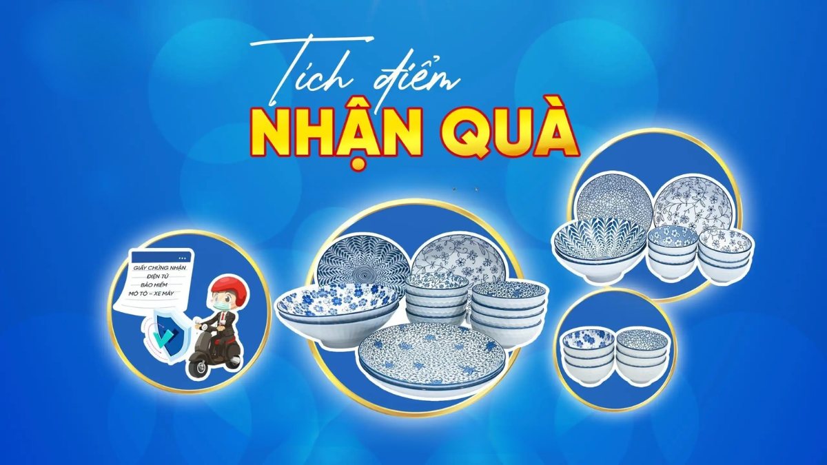 Nhận quà hữu dụng khi đổi điểm