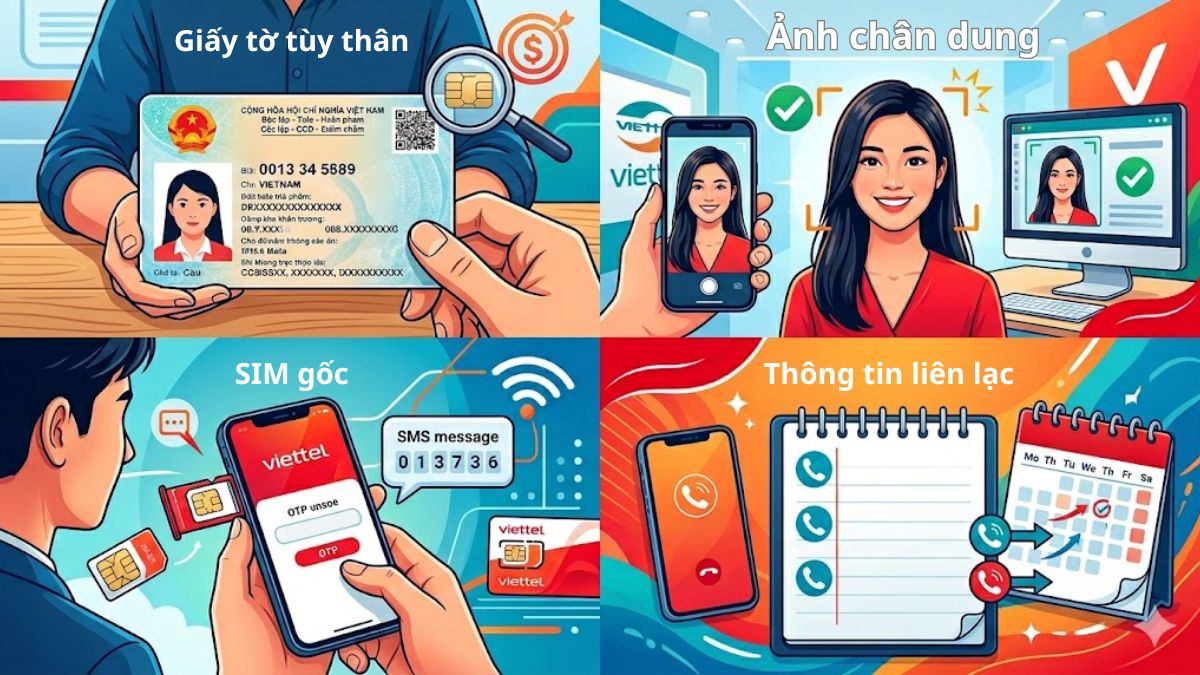 Những loại giấy tờ cần chuẩn bị khi đổi SIM chính chủ
