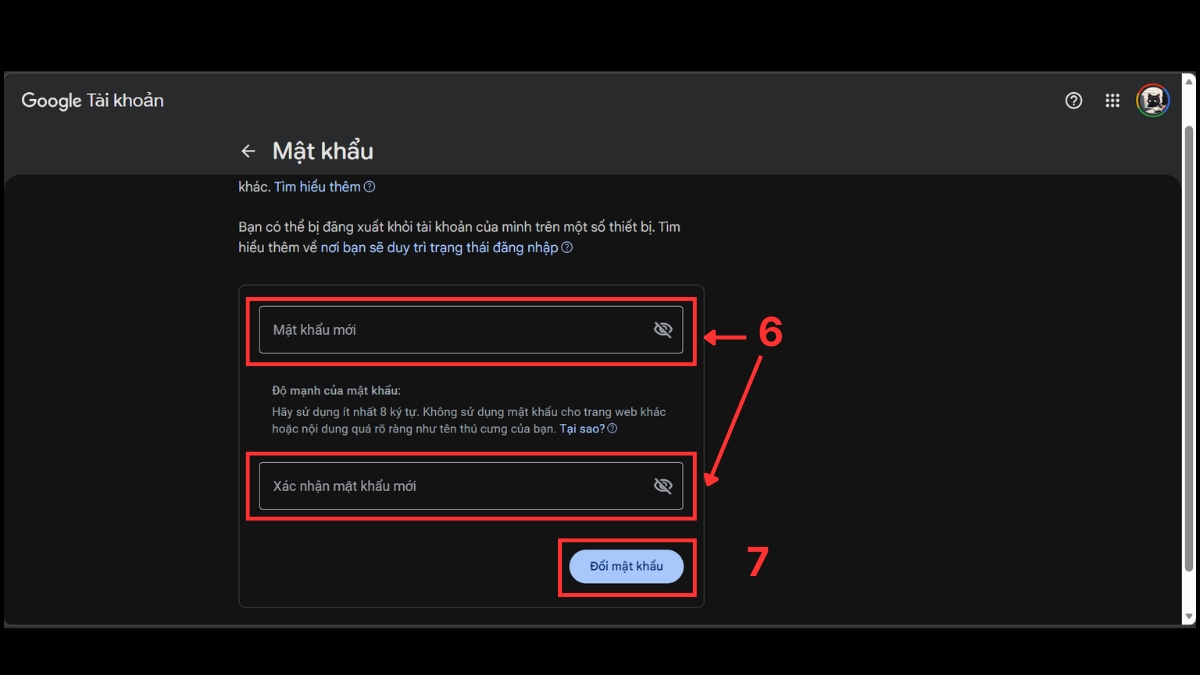 Cách đổi mật khẩu Youtube qua Gmail