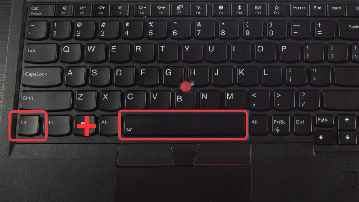 Tổ hợp bật đèn bàn phím laptop Lenovo