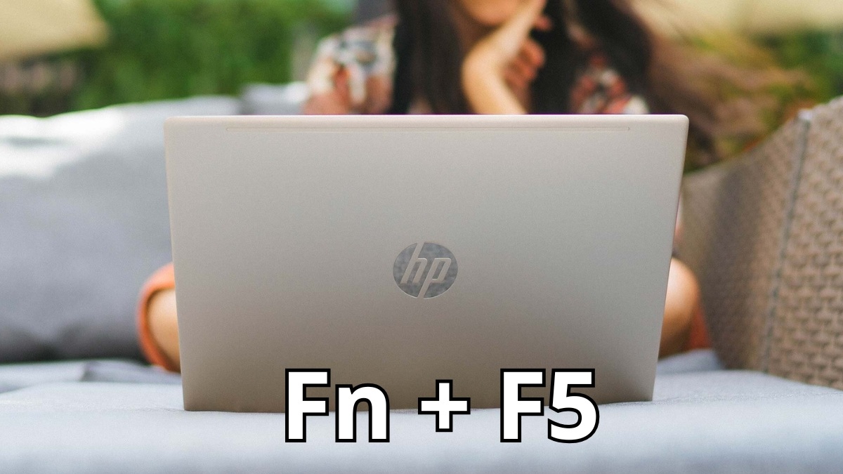 Sử dụng phím tắt Fn + F5 để khởi động chế độ phát sáng bàn phím HP