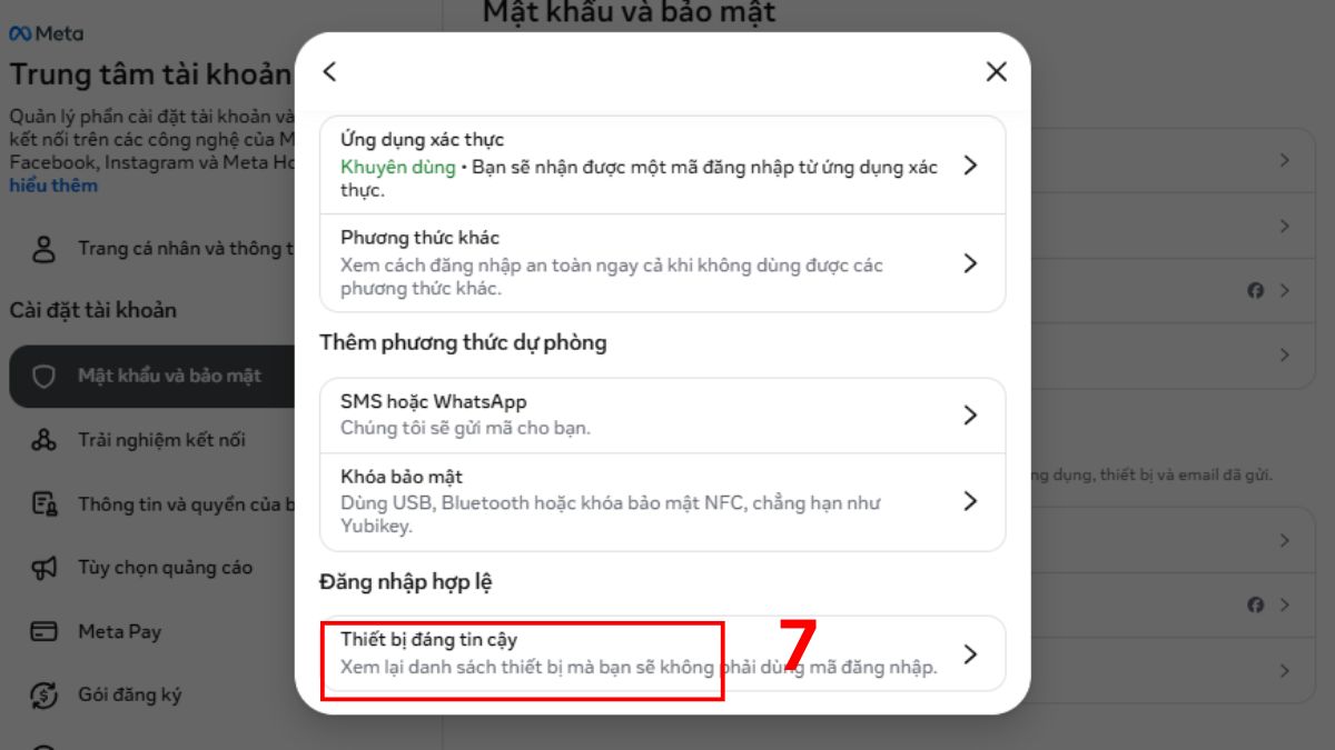 Chọn Thiết bị đáng tin cậy