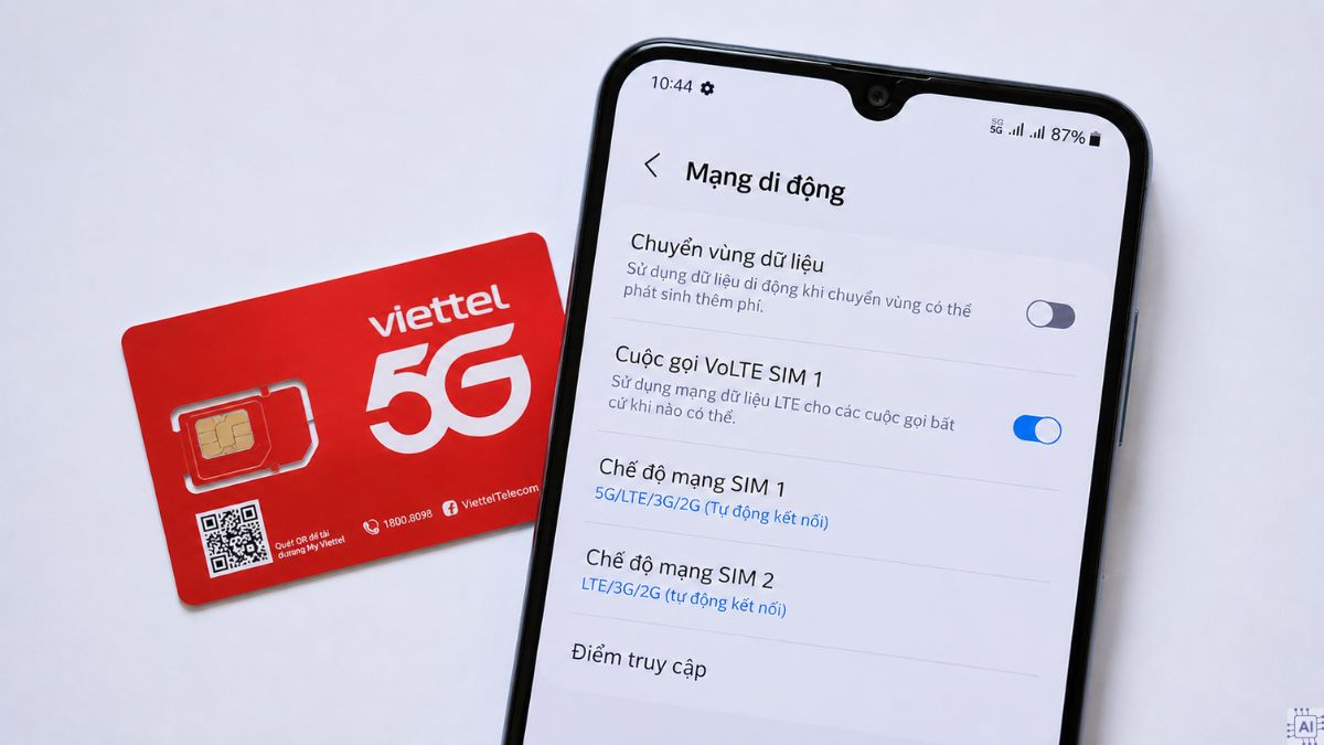Người dùng không cần đổi SIM để dùng mạng 5G