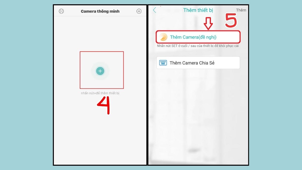 Chọn thêm thiết bị cần ghép nối