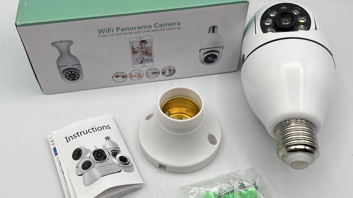 Camera WiFi Panorama giúp quan sát toàn cảnh 360 độ