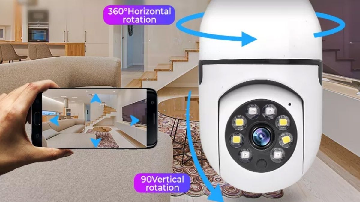 Kiểm tra lại góc quan sát của camera bóng đèn Panorama